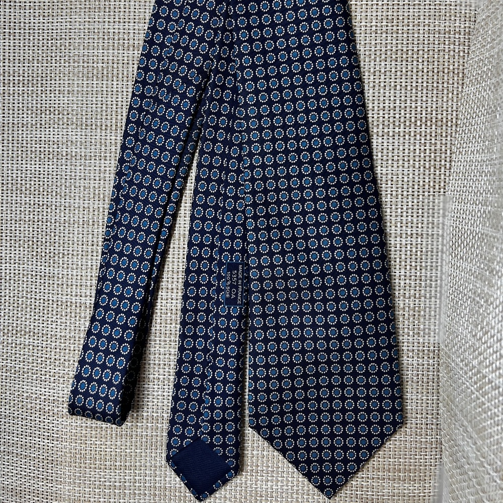 Hermes Silk Tie
